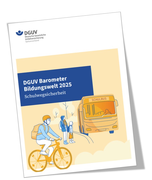 Cover vom DGUV Barometer Bildungswelt 2025 Cover vom DGUV Barometer Bildungswelt 2025